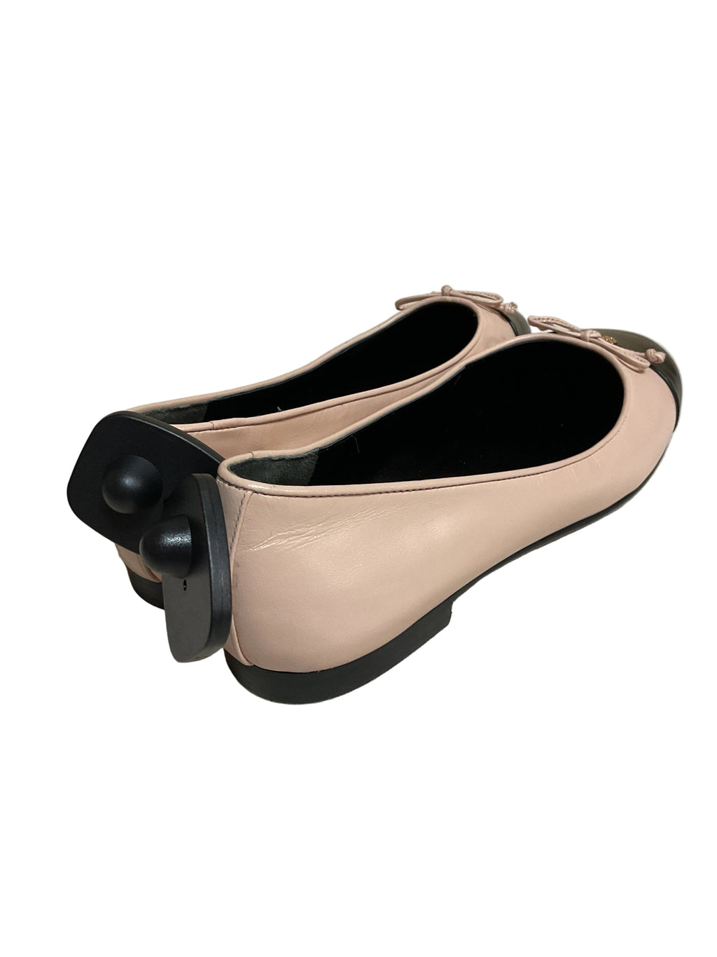 Shoes Designer By Tory Burch In Black & Pink, Size:8