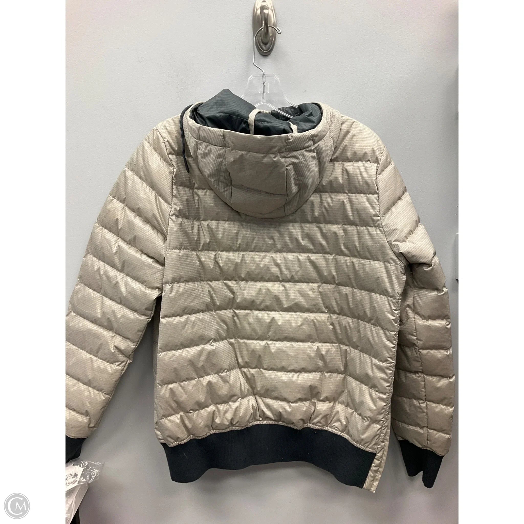 Jacket Puffer & Quilted By Prana In Cream, Size: S