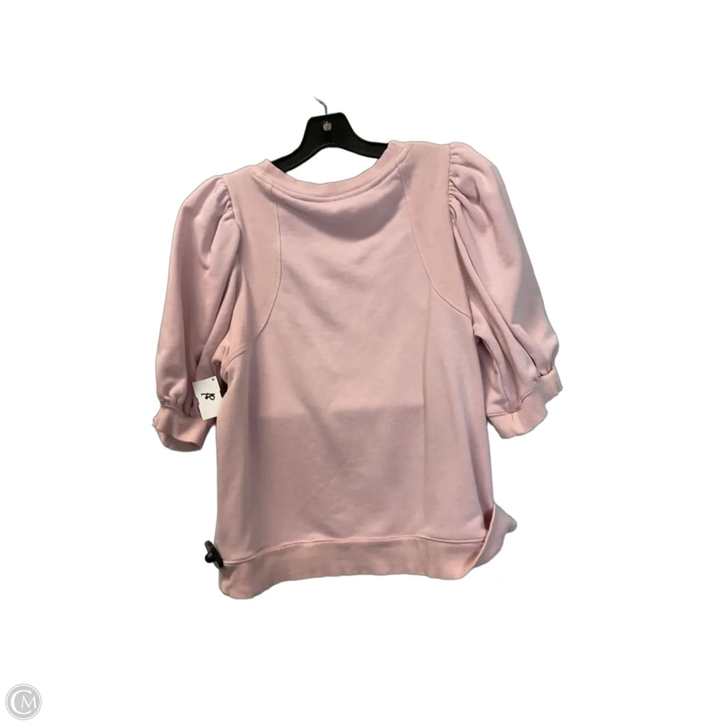 Top 3/4 Sleeve By Easel In Pink, Size: L