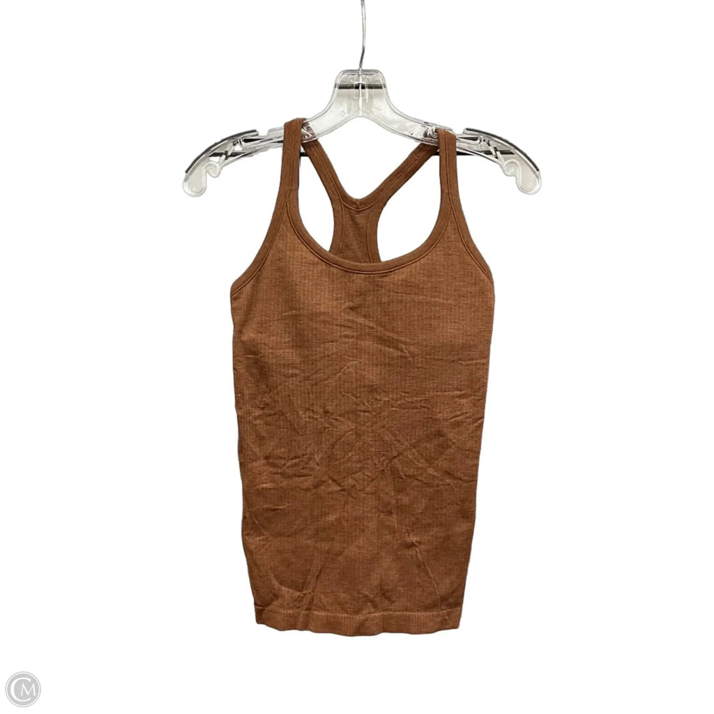 Athletic Tank Top By Lululemon In Brown, Size: 6