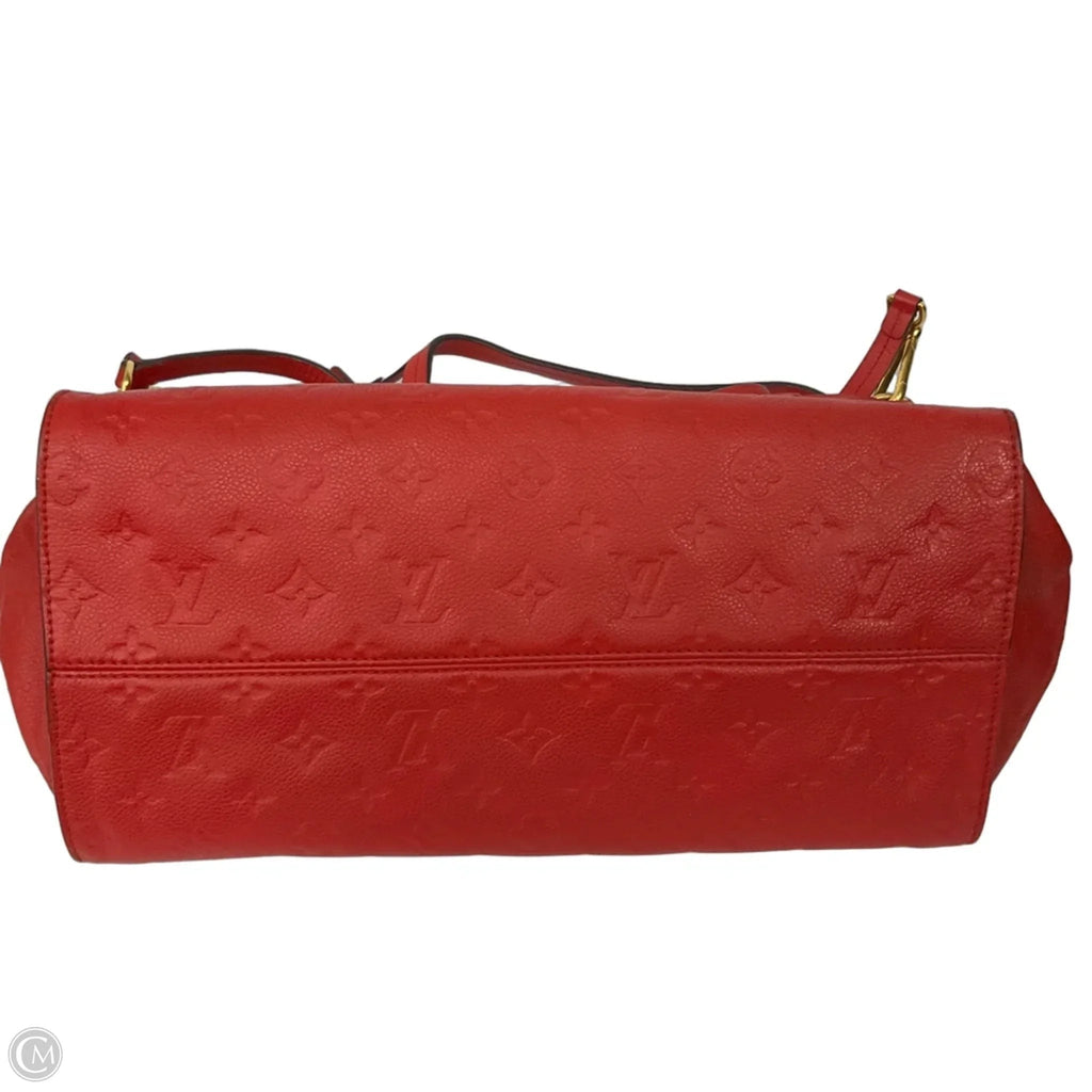 Lumineuse Cherry Monogram Handbag By Louis Vuitton, Size: Large