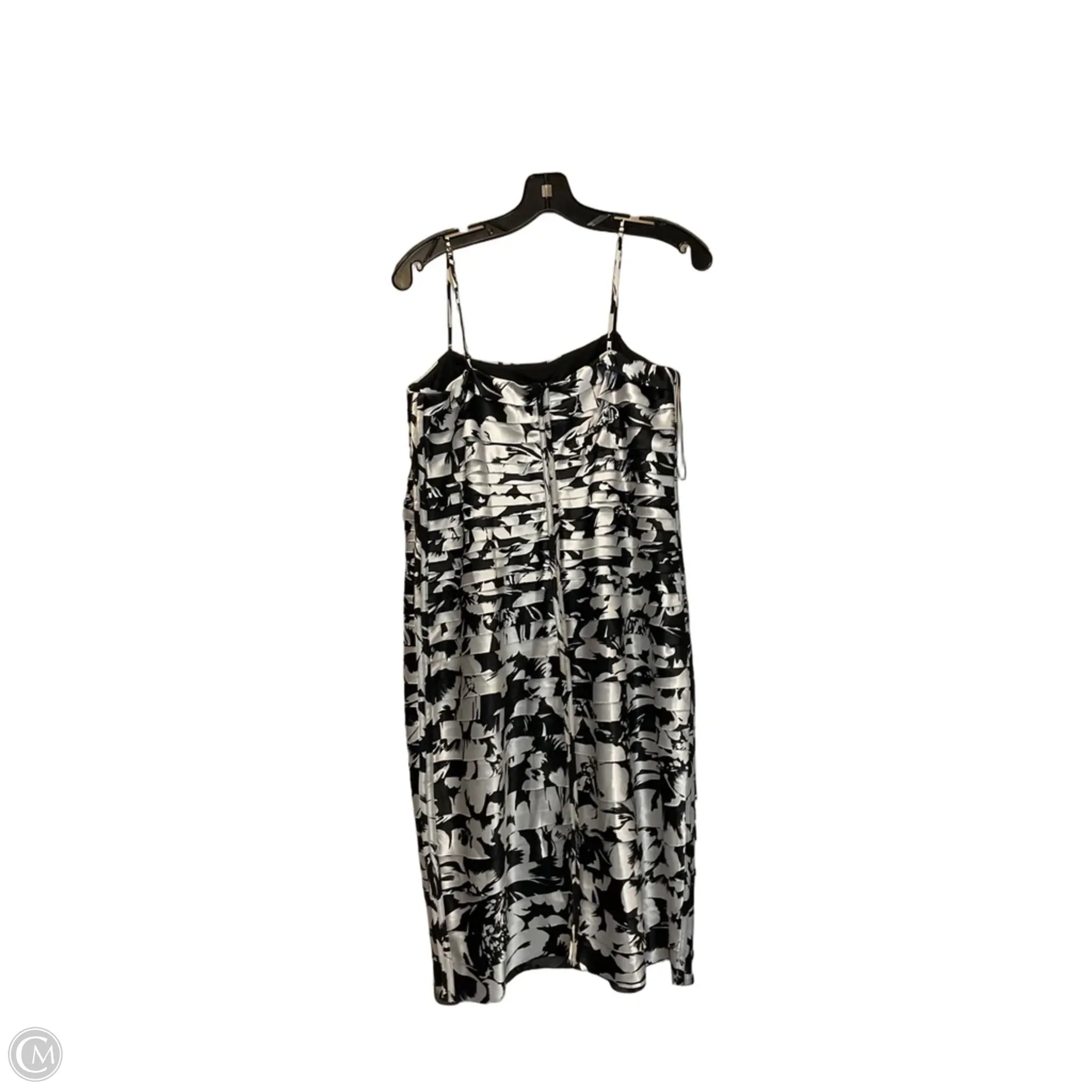 Dress Party Short By White House Black Market In Black & White, Size: 12