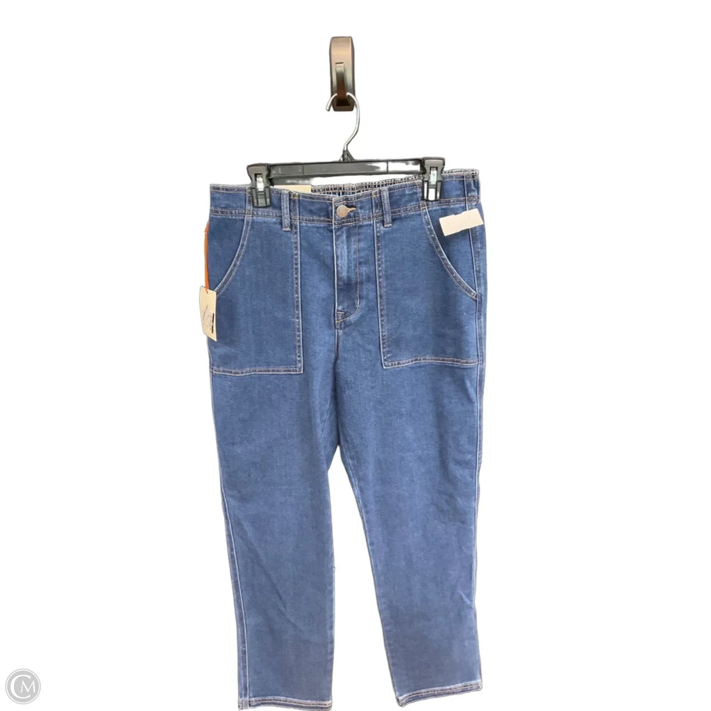 Jeans Straight By Knox Rose In Blue Denim, Size: 8