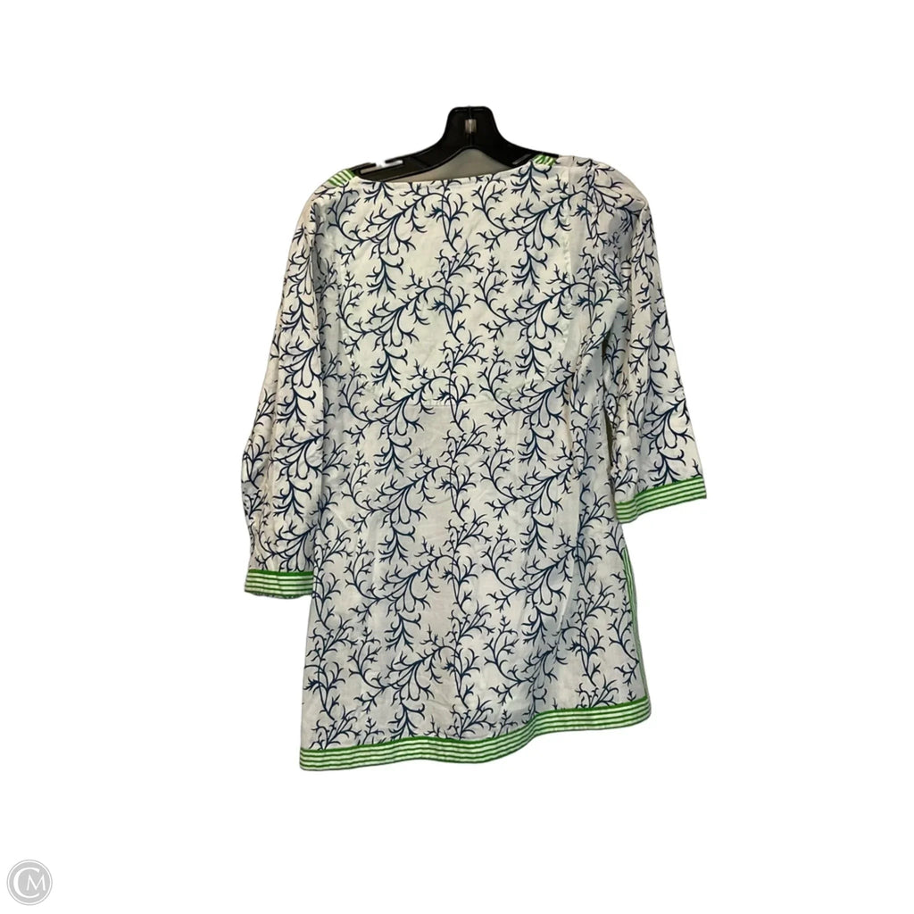 Dress Casual Short By Gretchen Scott In White, Size: S
