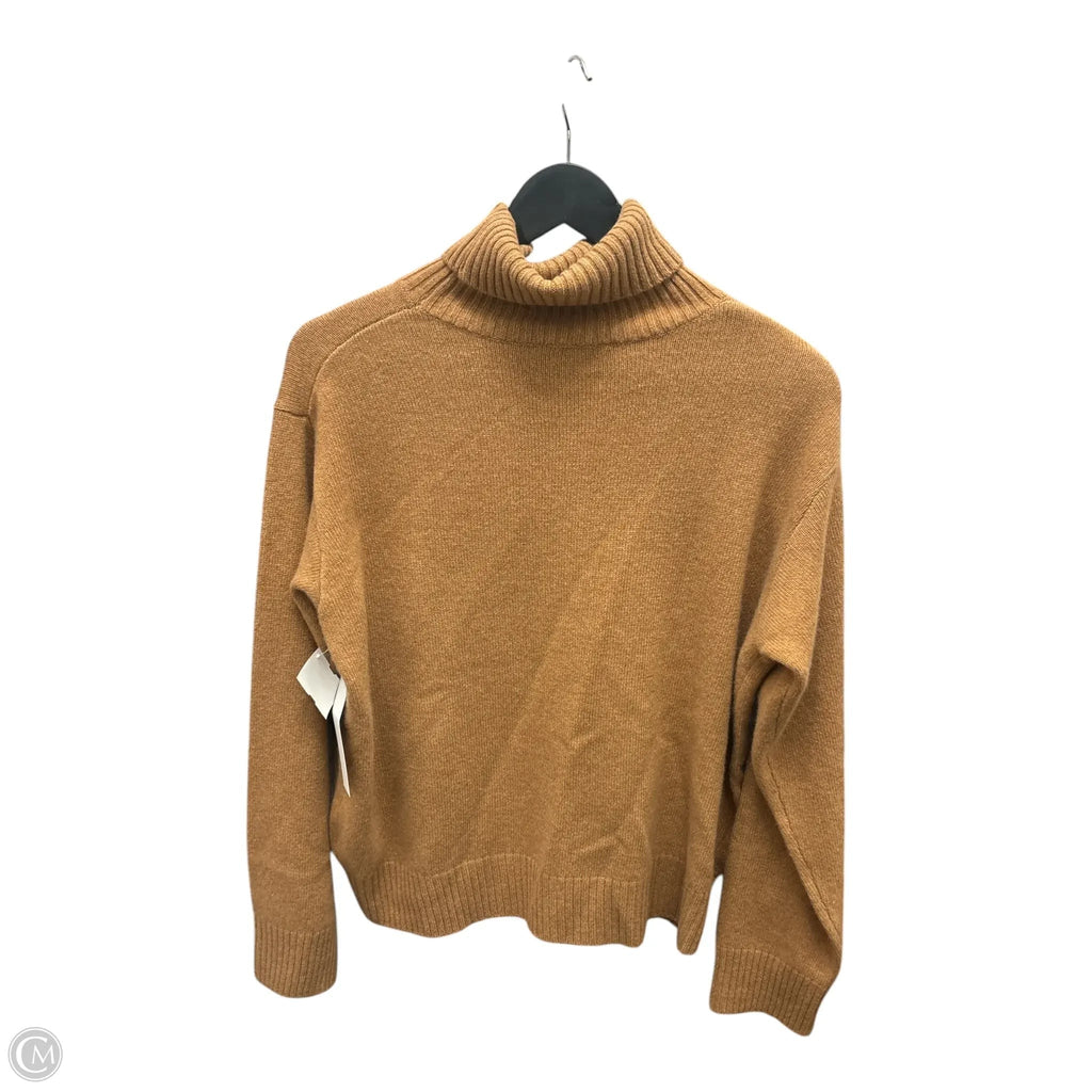 Sweater Designer By Ayr In Tan, Size: L
