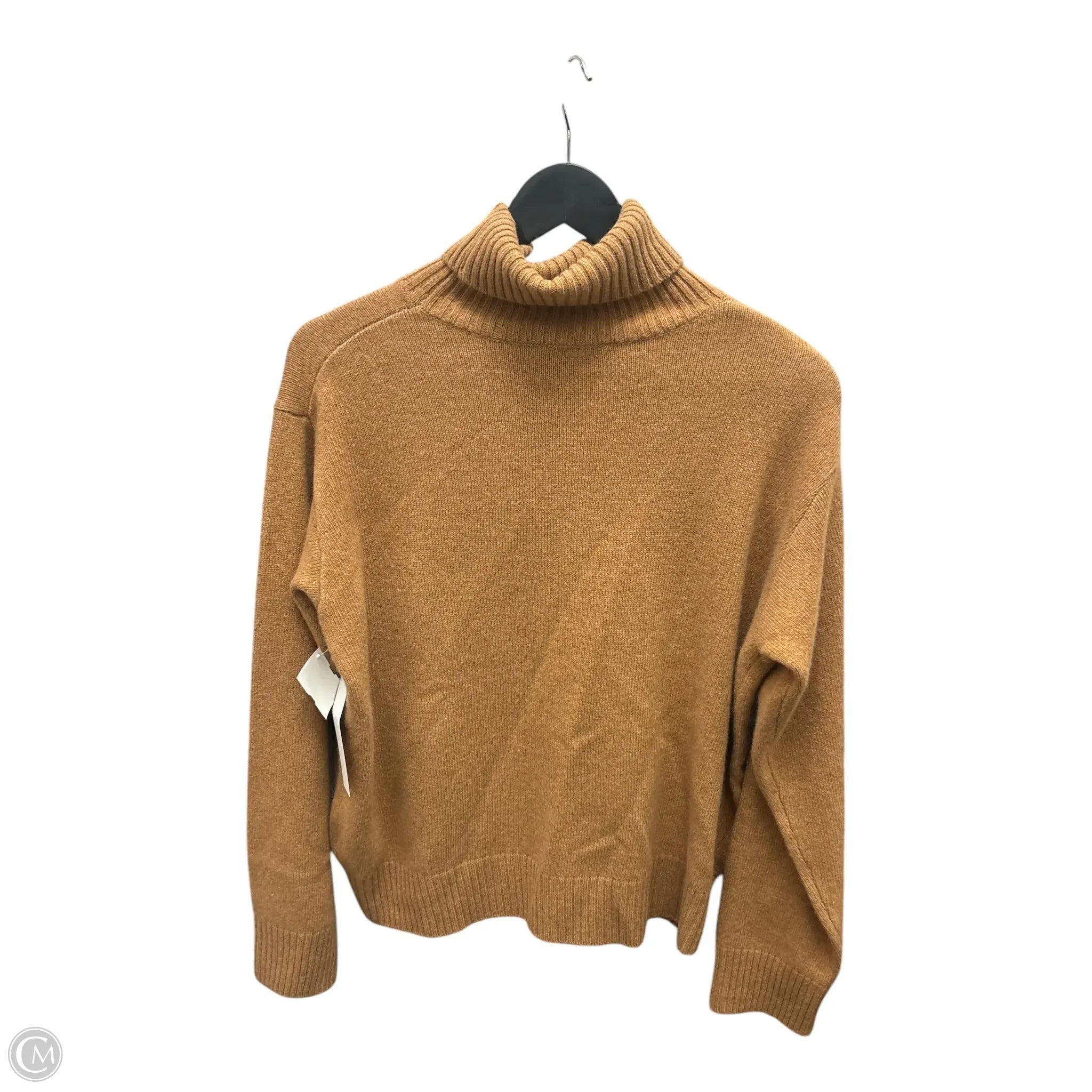 Sweater Designer By Ayr In Tan, Size: L