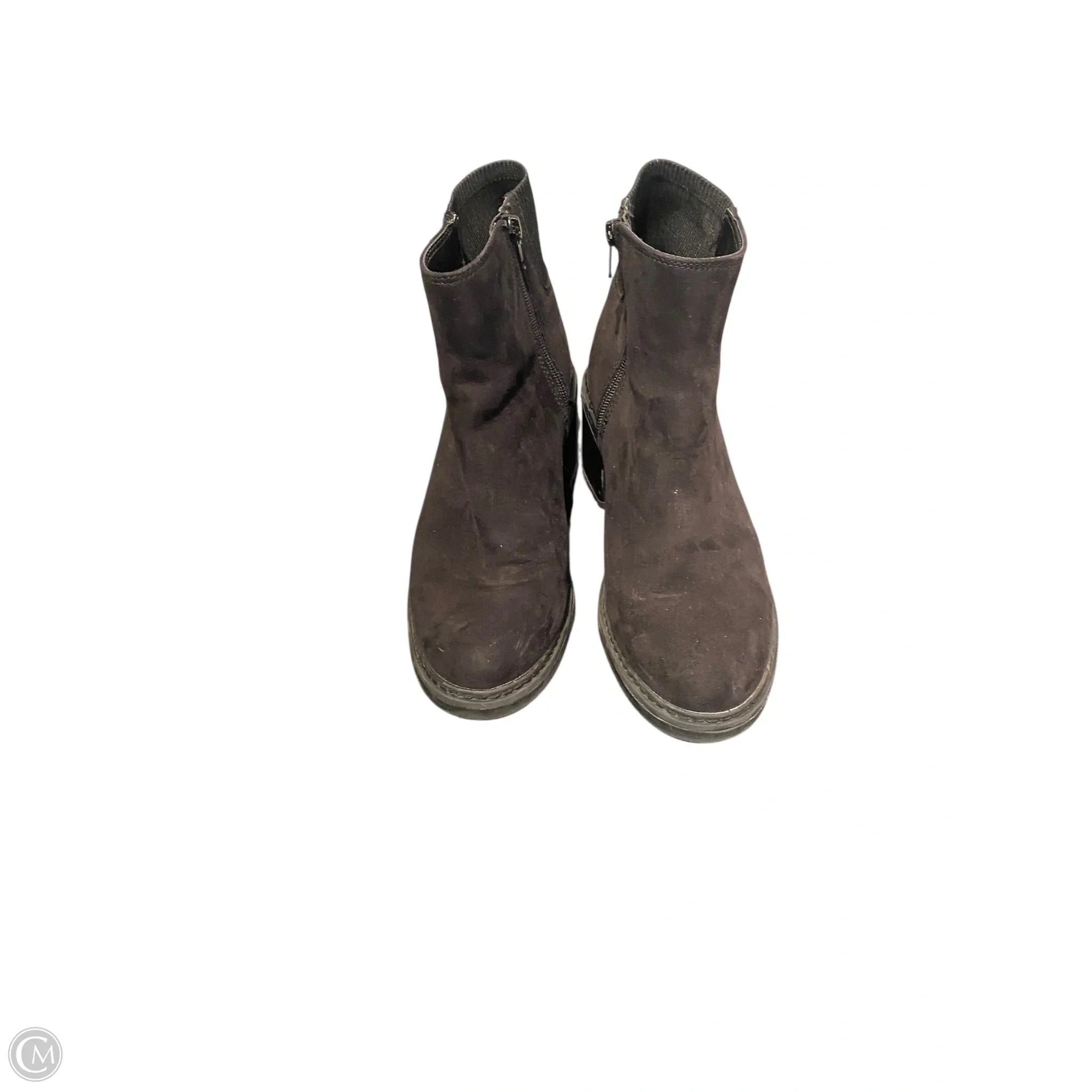 Boots Ankle Heels By A New Day In Black, Size: 8