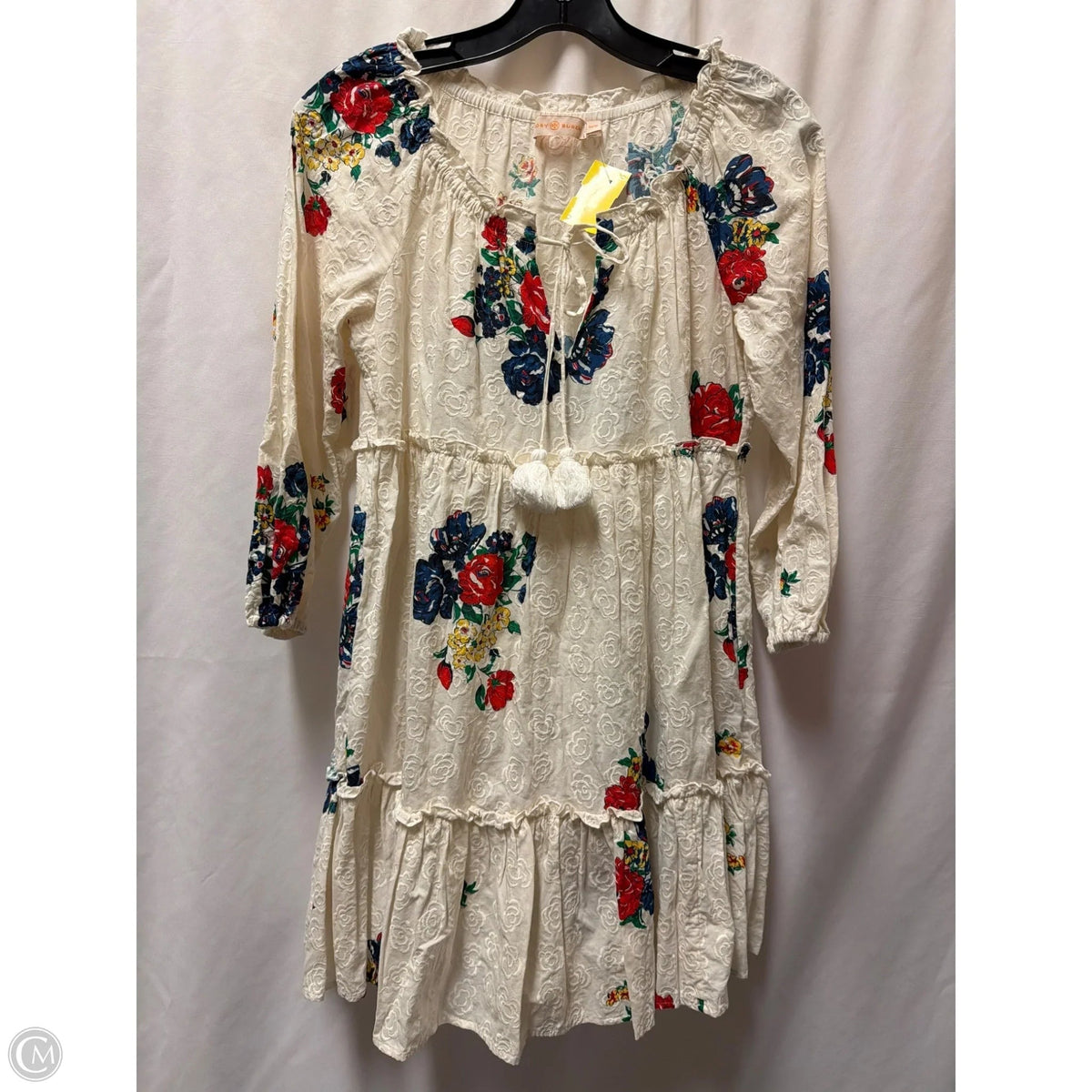 Dress Designer By Tory Burch In Cream, Size: Xs