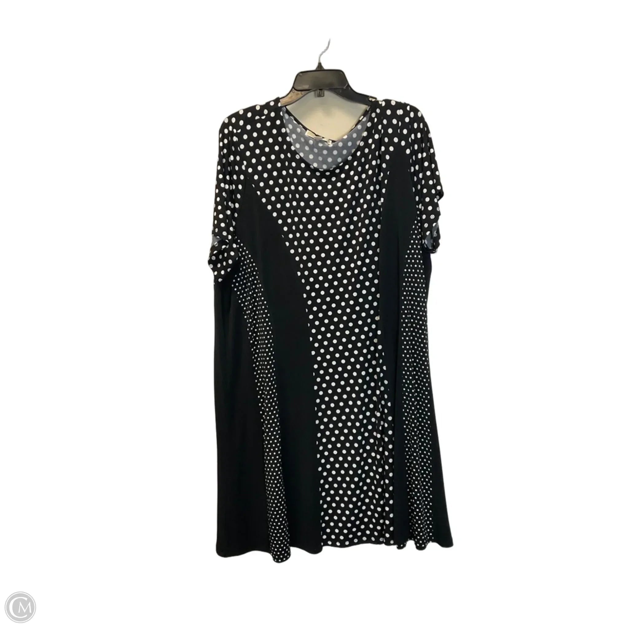 Dress Casual Maxi By Michael By Michael Kors In Polkadot Pattern, Size: 3x