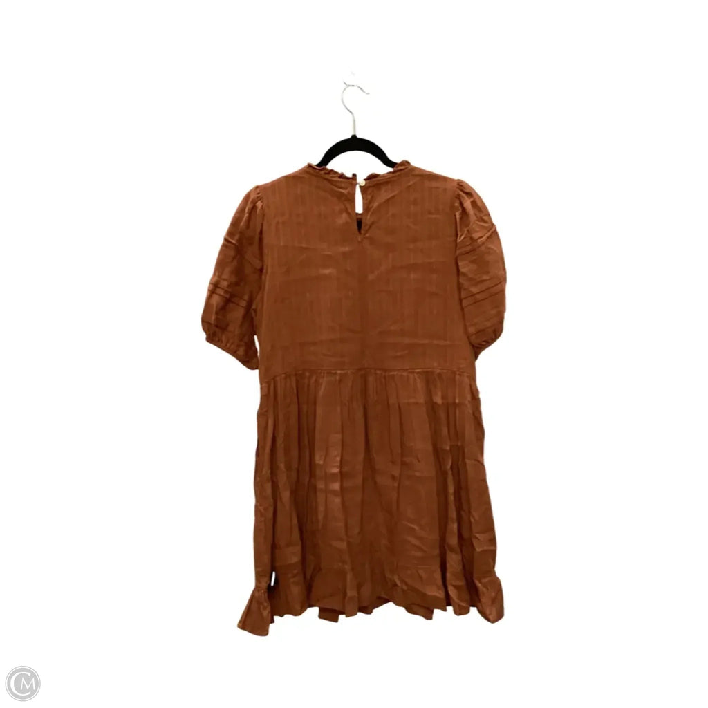 Dress Casual Short By Universal Thread In Orange, Size: M