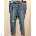 Jeans Straight By American Rag In Blue Denim, Size: 22