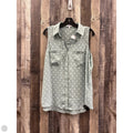 Top Sleeveless By Express In Polkadot Pattern, Size: L