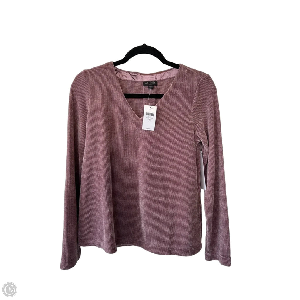Sweater By J. Jill In Purple, Size: Xs