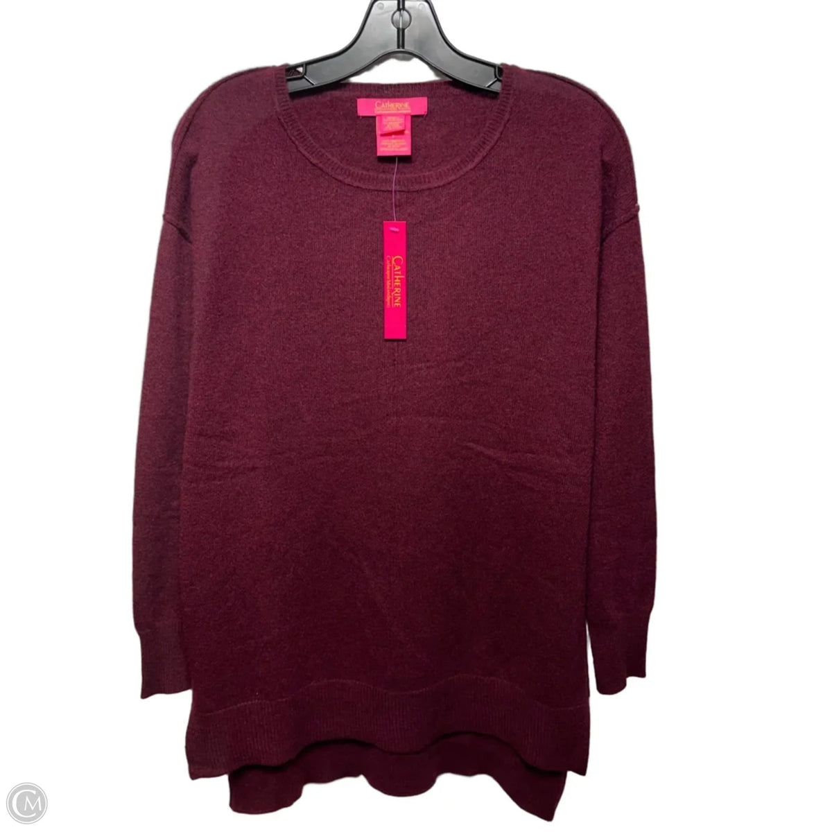 Sweater Cashmere By Catherine Malandrino In Maroon, Size: S