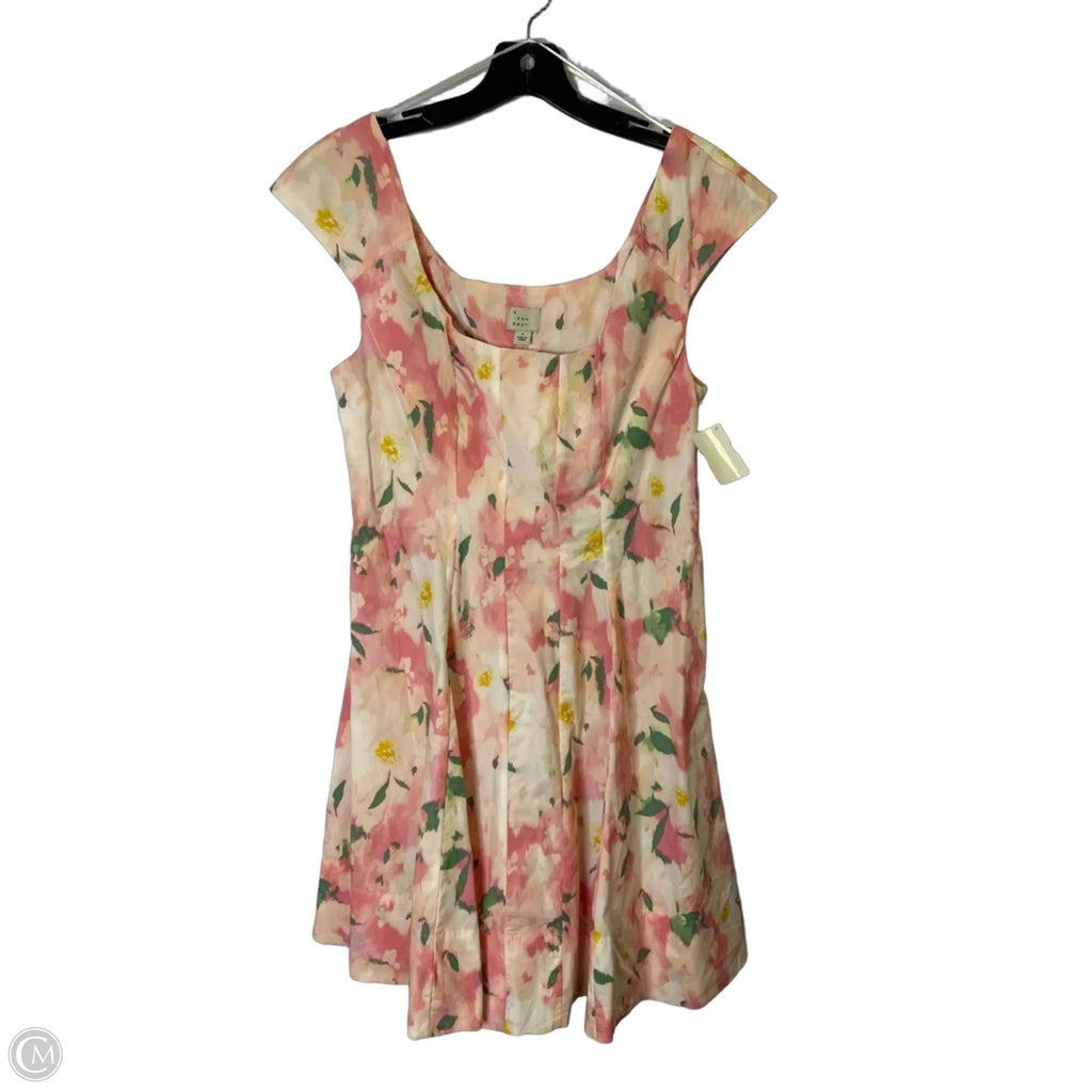 Dress Casual Short By A New Day In Pink, Size: 4