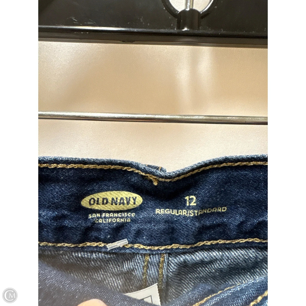 Shorts By Old Navy In Blue Denim, Size: 12
