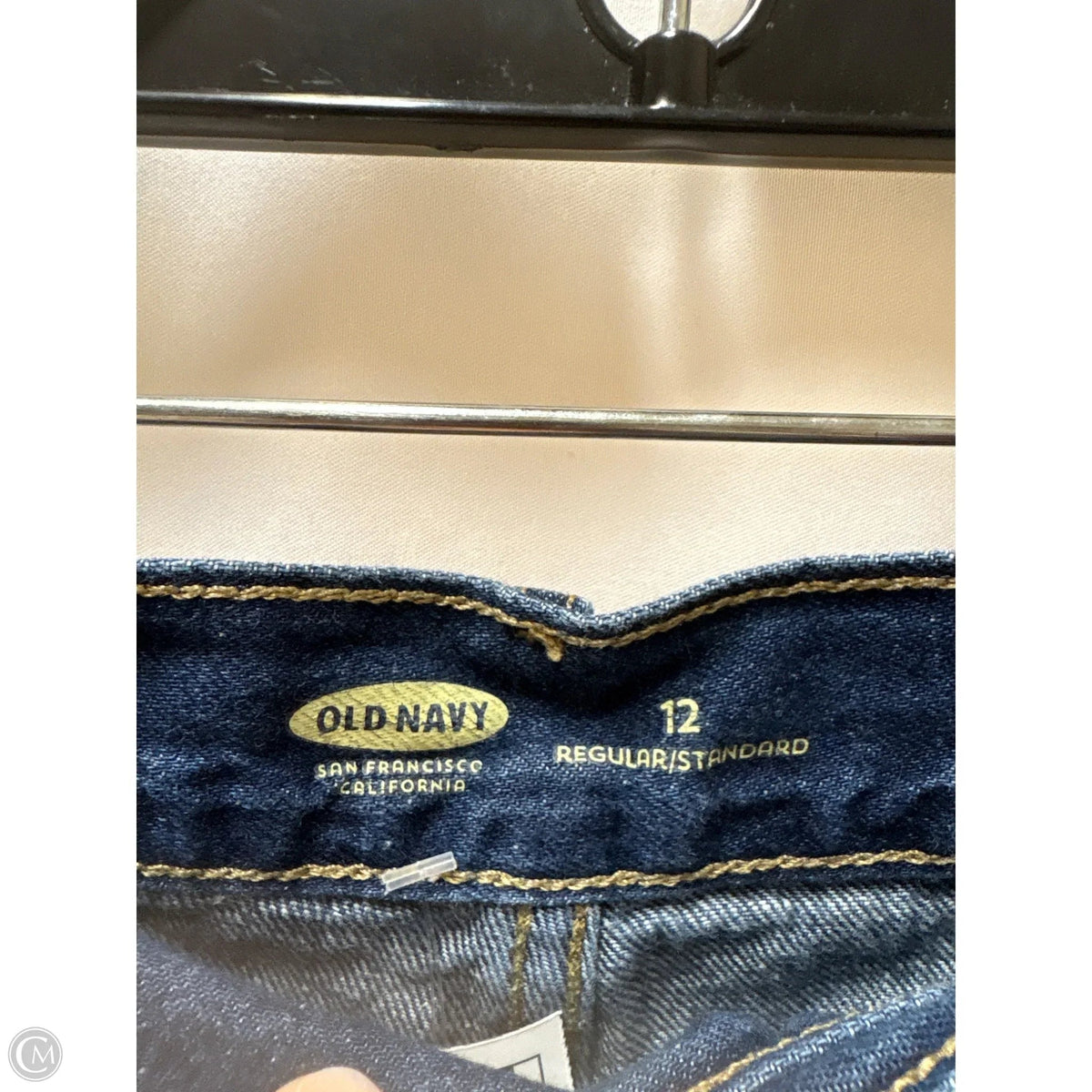 Shorts By Old Navy In Blue Denim, Size: 12