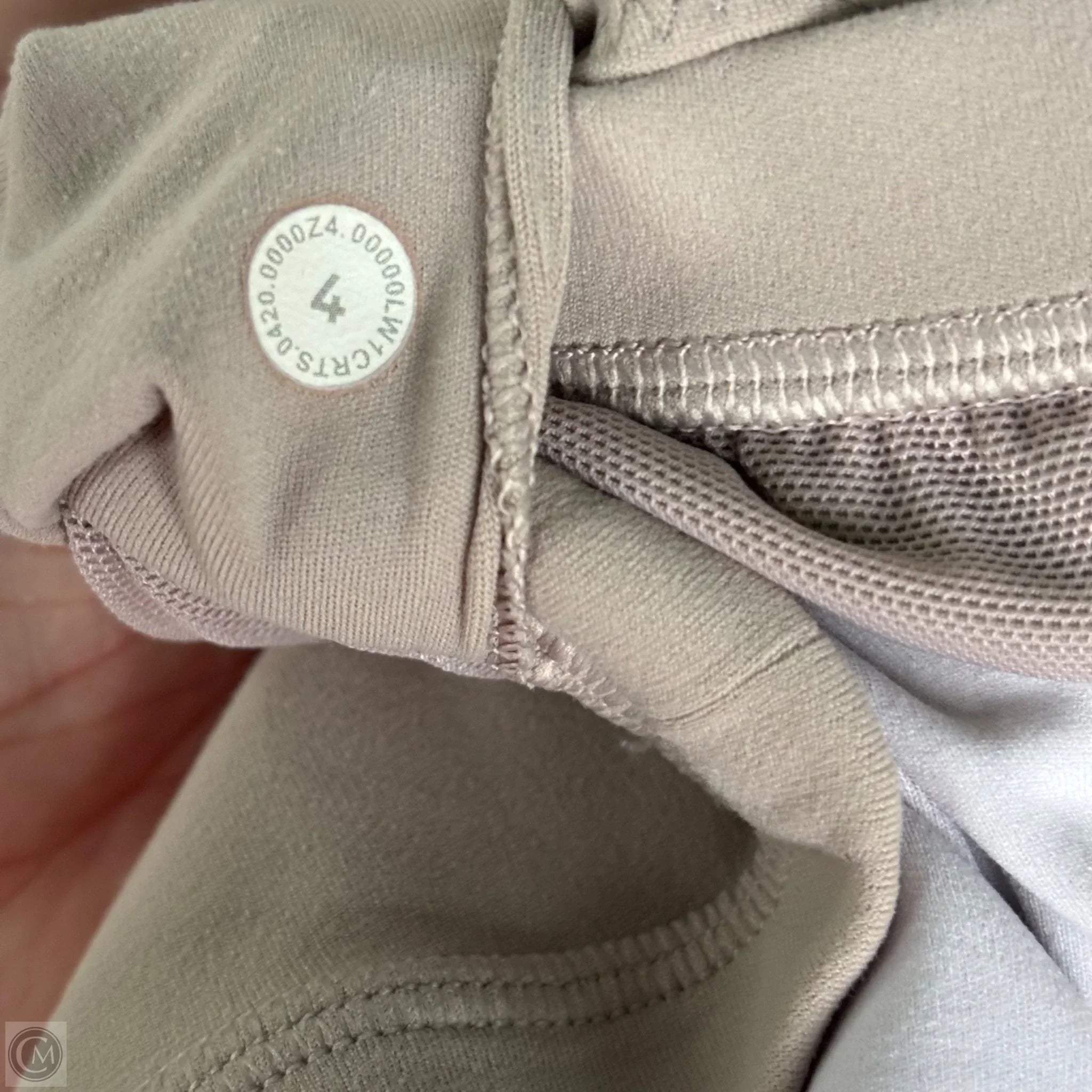 Athletic Sports Bra By Lululemon In Brown & White, Size: S