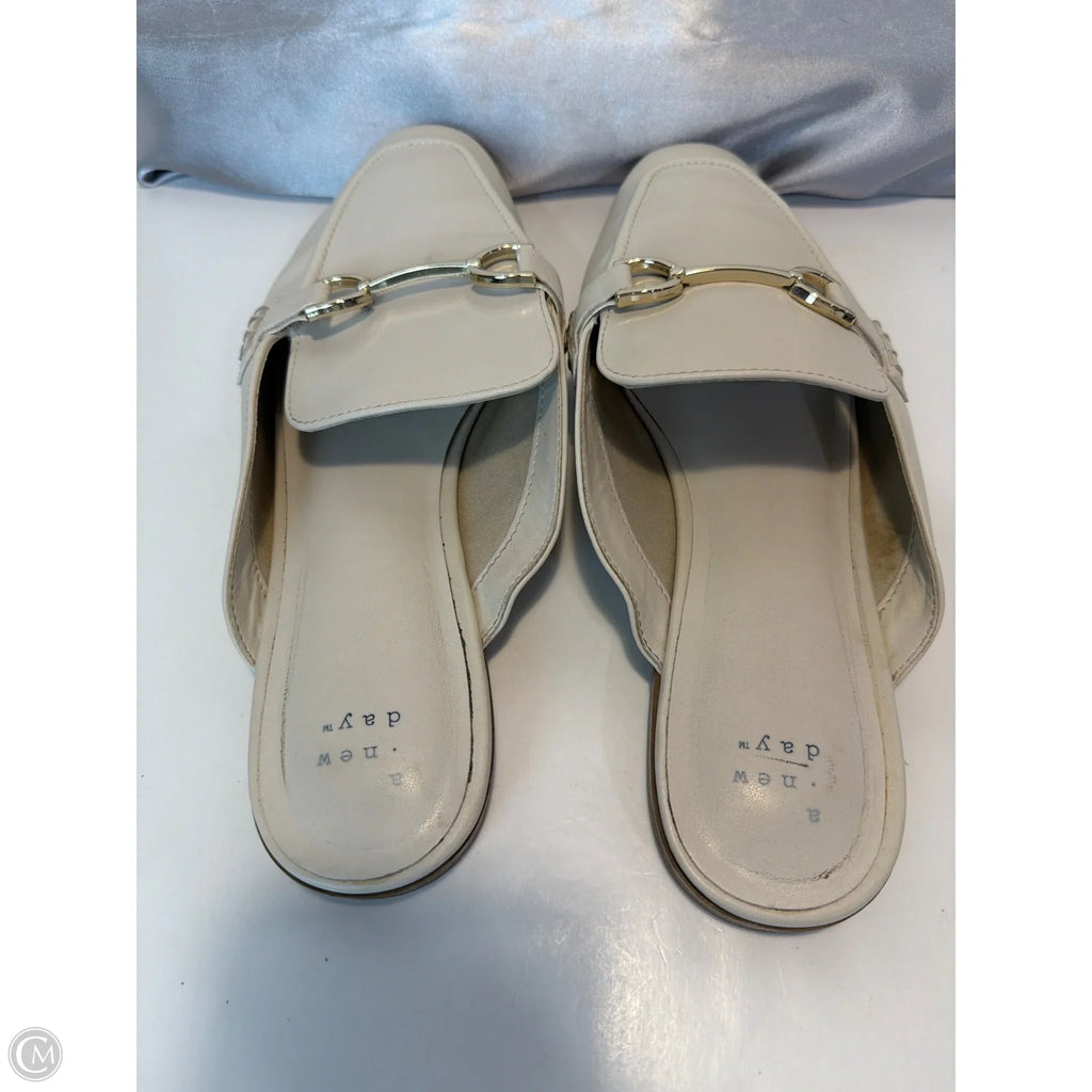 Shoes Flats By A New Day In Cream, Size: 9.5