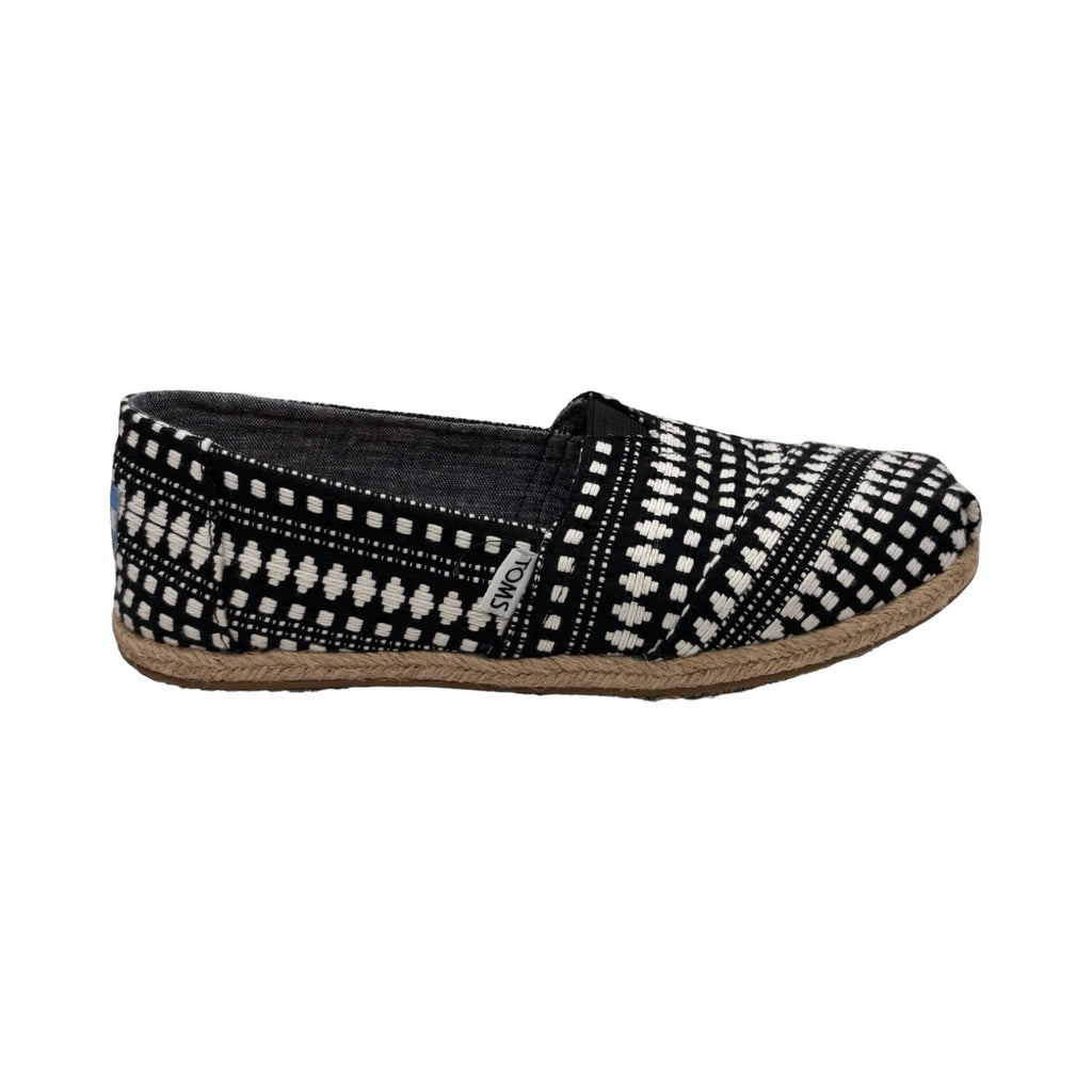 Shoes Flats By Toms In Black, Size:8.5