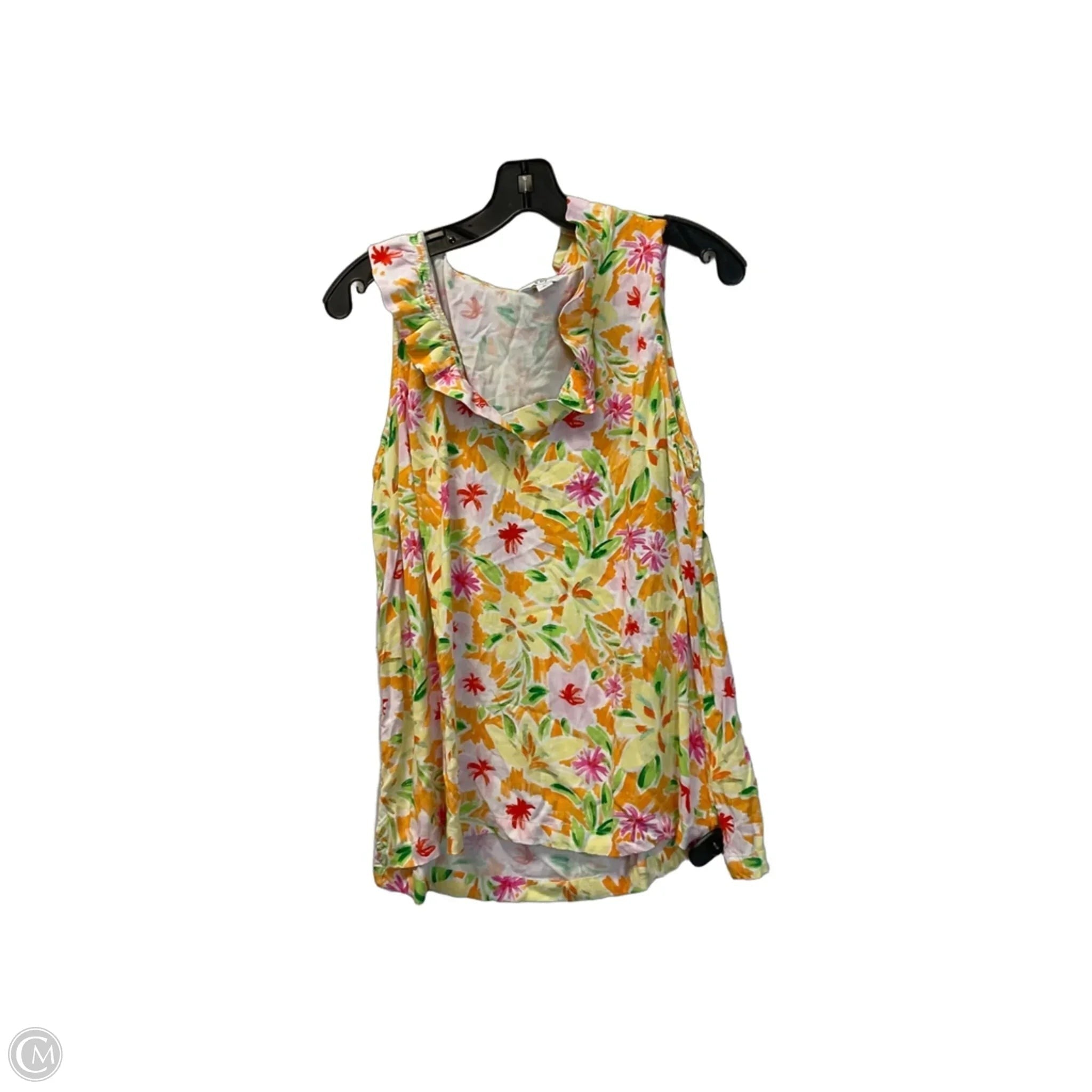 Top Sleeveless Basic By Crown And Ivy In Multi-colored, Size: L