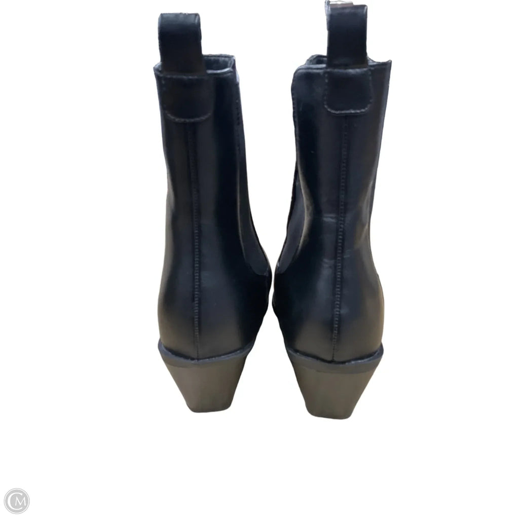 Boots Ankle Heels By Ophelia Roe In Black, Size: 11