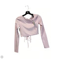 Top Long Sleeve By Forever 21 In Pink, Size: S