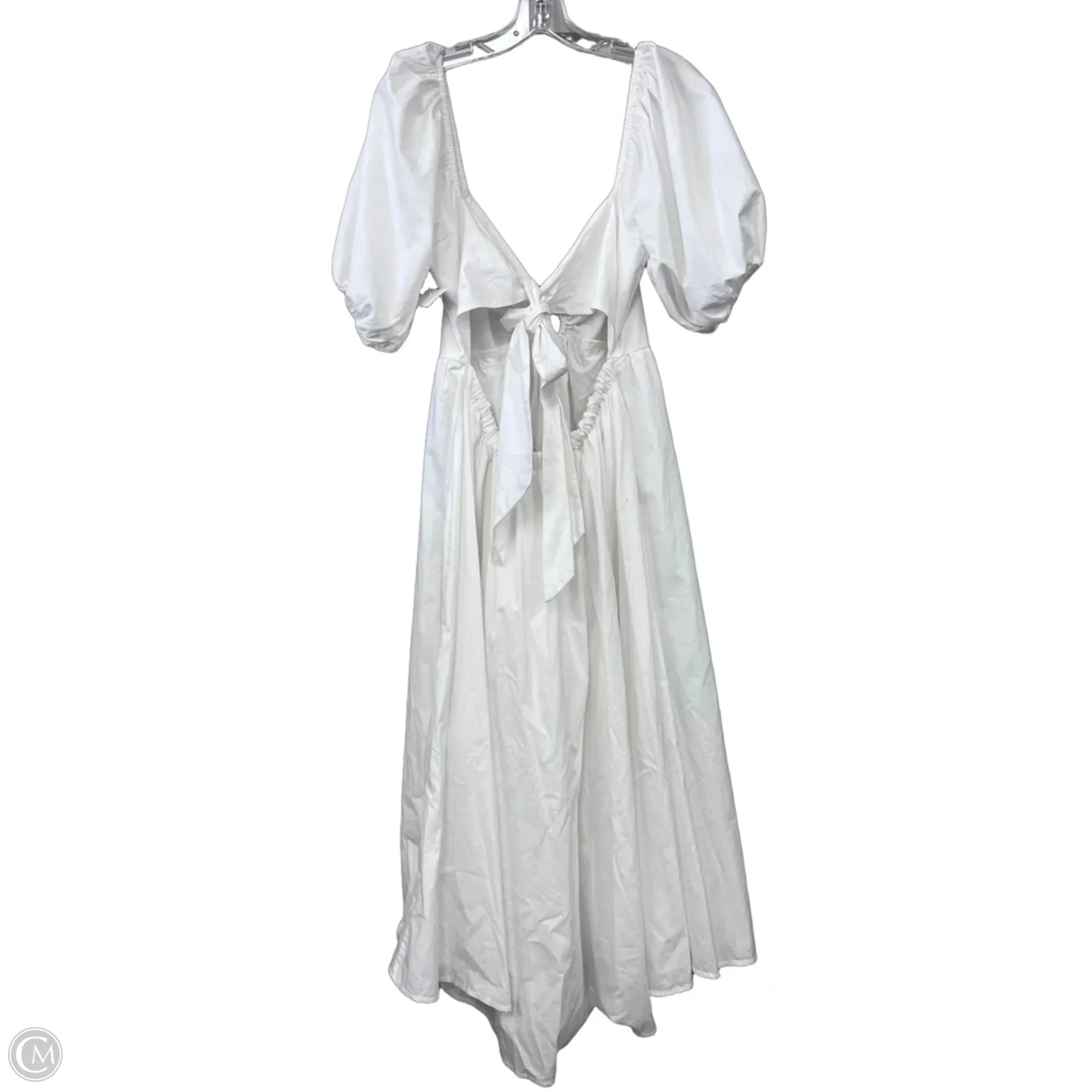 Dress Casual Maxi By Abercrombie And Fitch In White, Size: L