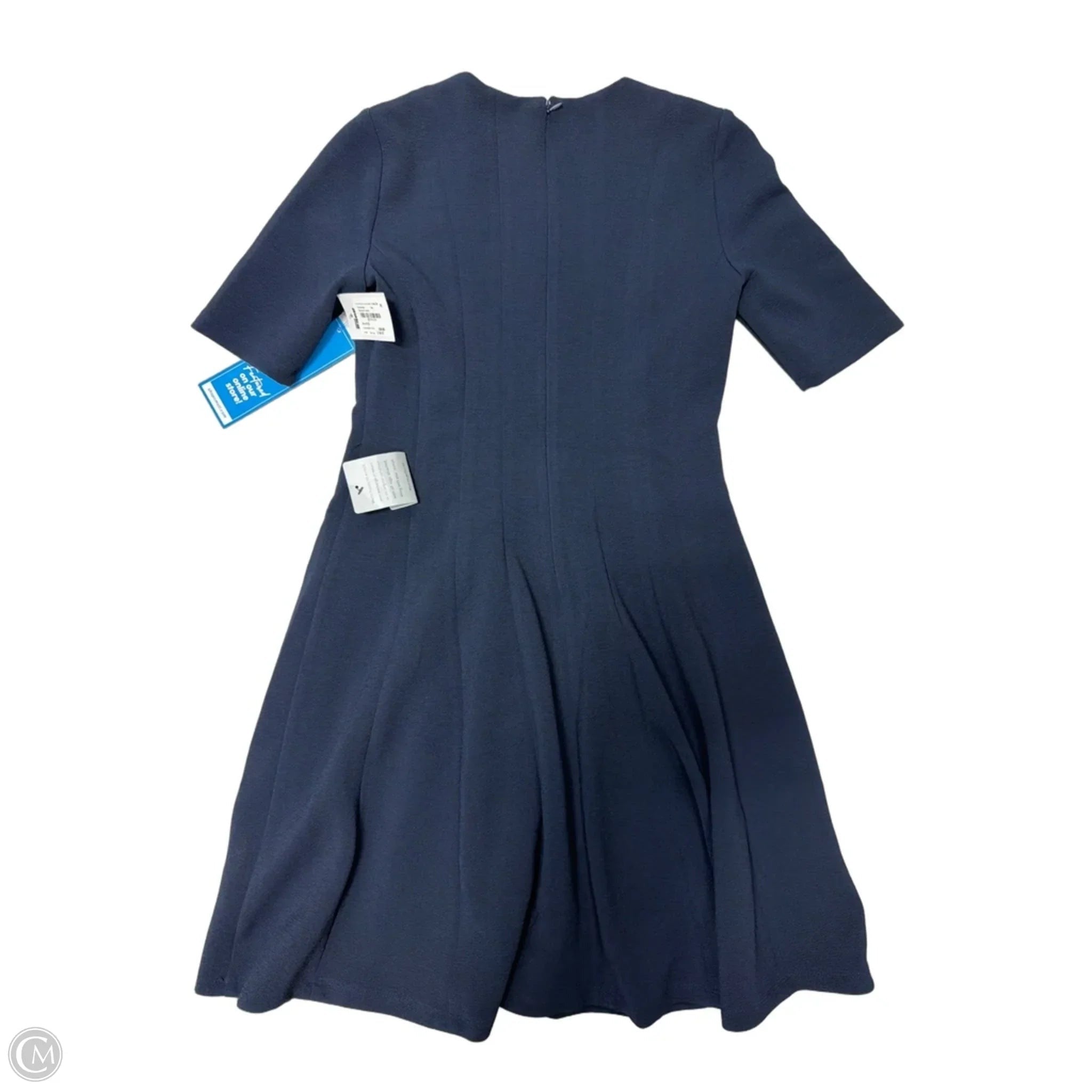 New! Dress Casual Midi By Maggy London In Navy, Size: Xs