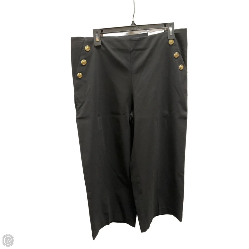 Pants Leggings By Chicos In Black, Size: 12