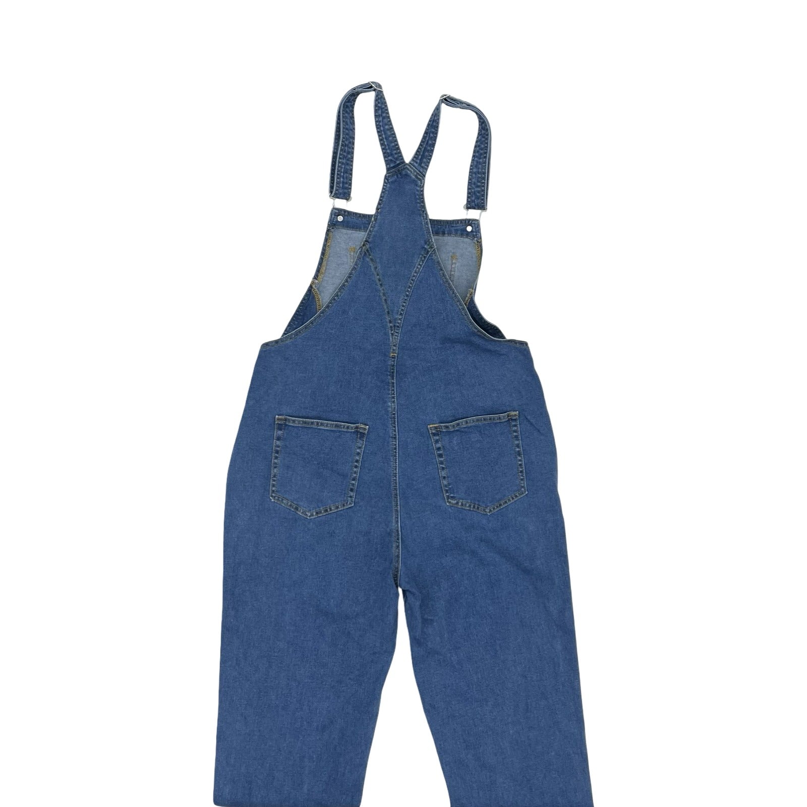 Overalls By Clothes Mentor In Blue Denim, Size:M