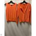 Sweater 2pc By Talbots In Coral, Size: S