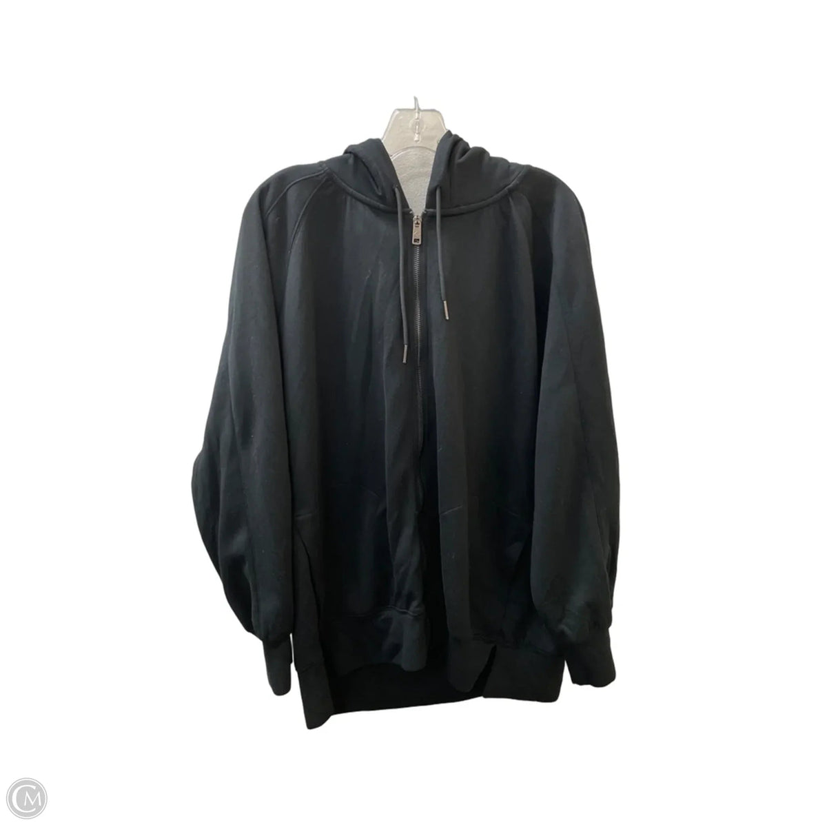 Athletic Jacket By Ypb In Black, Size: L