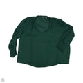 Blouse Long Sleeve By Tahari In Green, Size: 3x