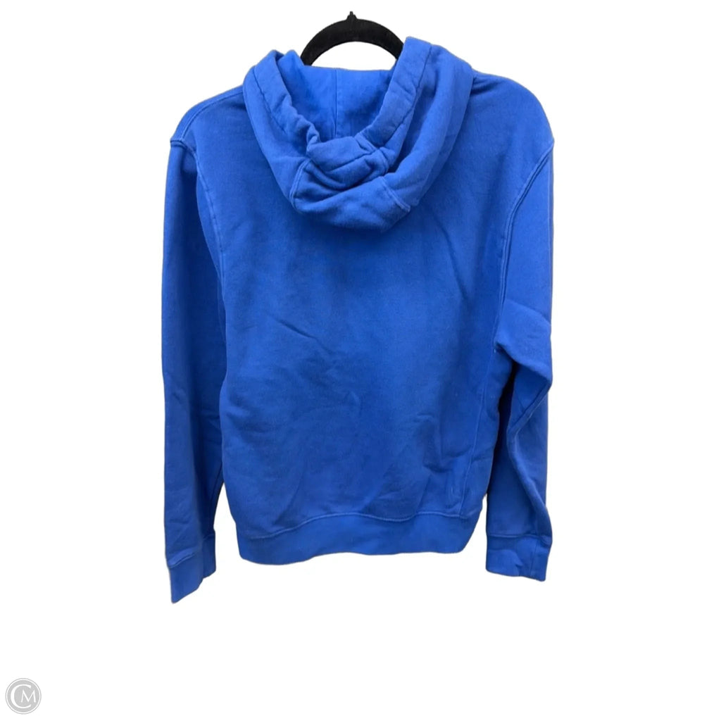 Sweatshirt Hoodie By Nike Apparel In Blue, Size: Xs