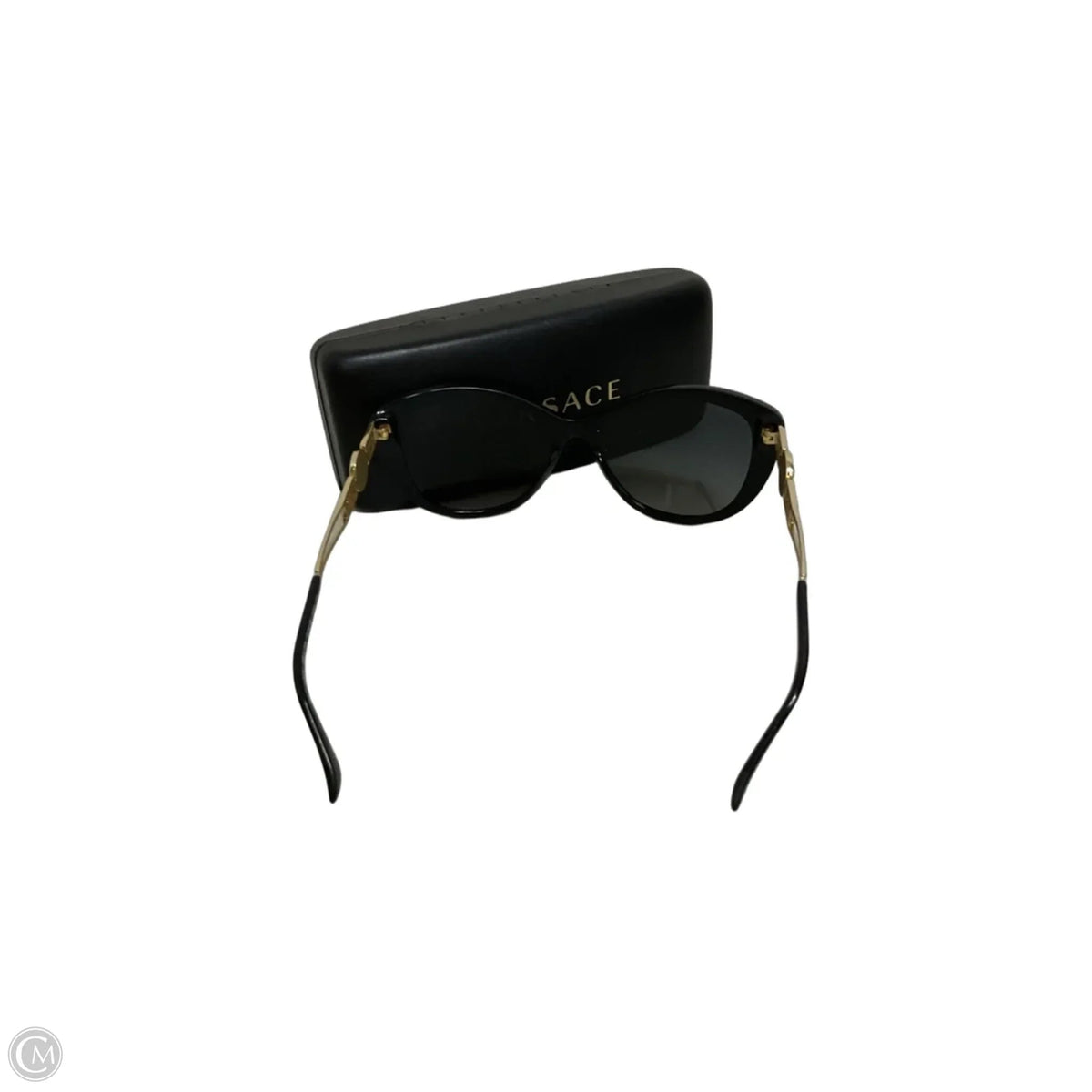 Sunglasses Luxury Designer By Versace, Size: