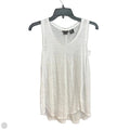 Top Sleeveless By Tahari In White, Size: Xs