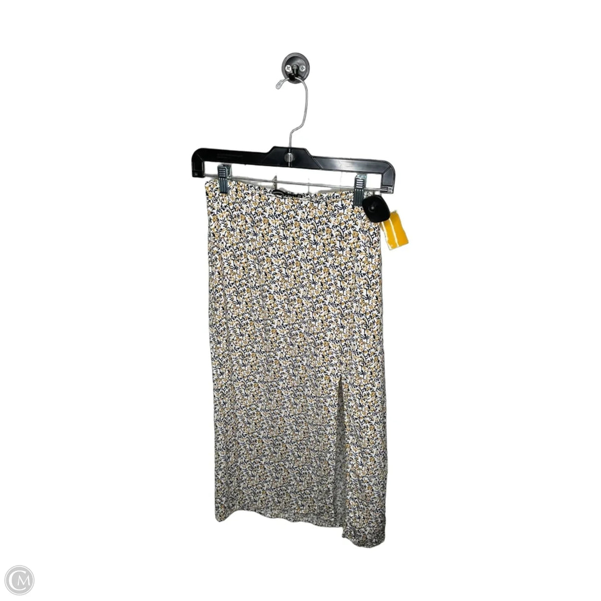 Skirt Midi By Abercrombie And Fitch In Floral Print, Size: Xs