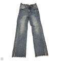 Jeans Straight By Risen In Blue Denim, Size: 4