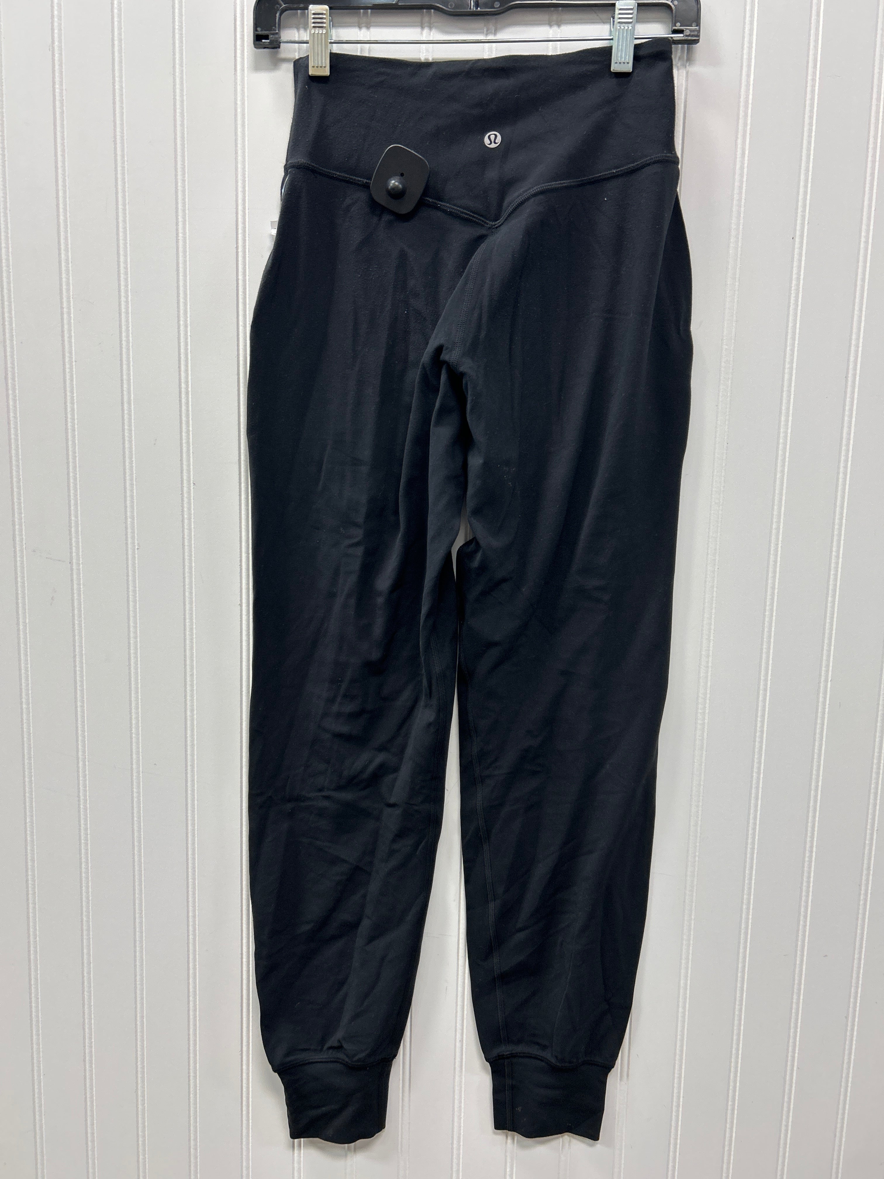 Athletic Pants By Lululemon In Black, Size:4