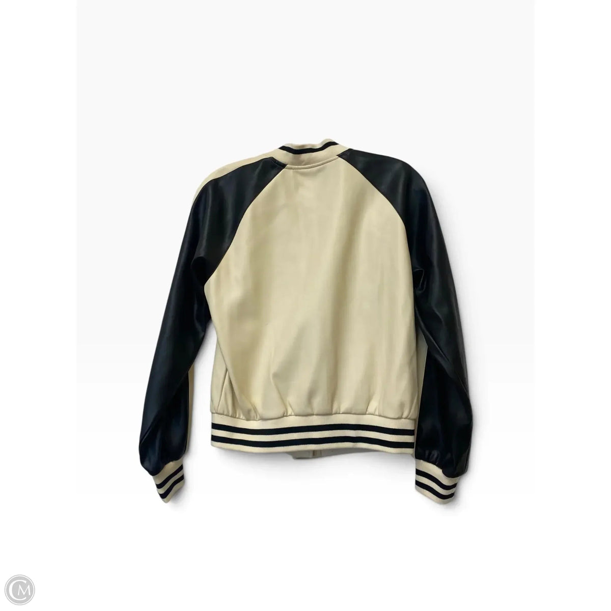 Jacket Other By Anthropologie In Black & Cream, Size: M