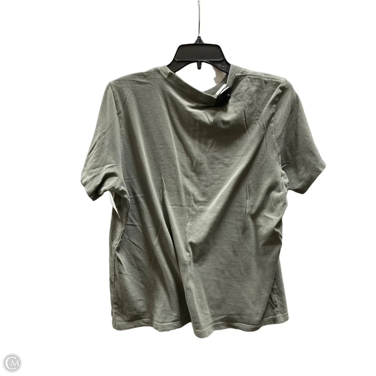 Athletic Top Short Sleeve By The North Face In Green, Size: L