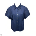 Top Short Sleeve Designer By Jason Wu In Navy, Size: S