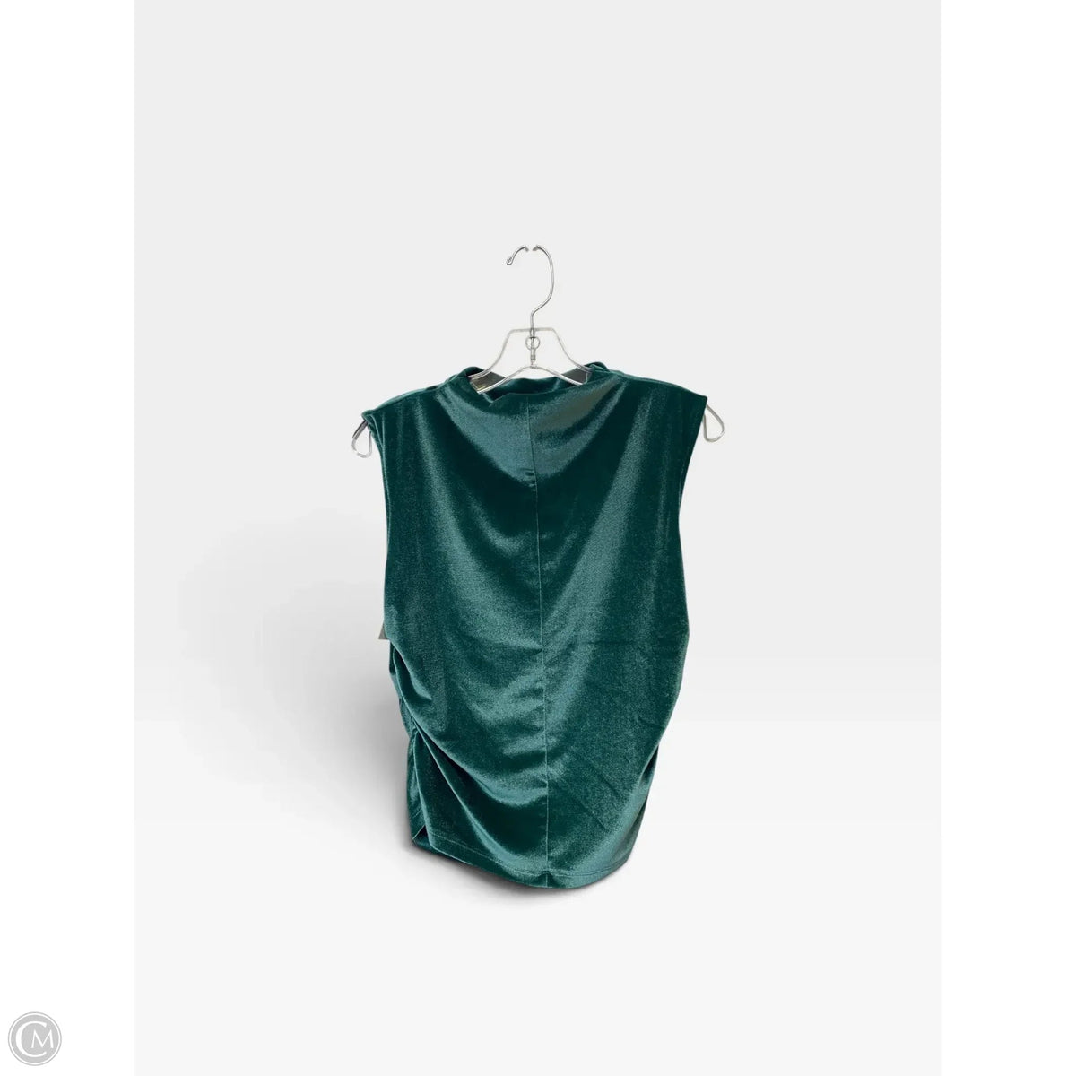 Top Sleeveless Basic By A New Day In Green, Size: S