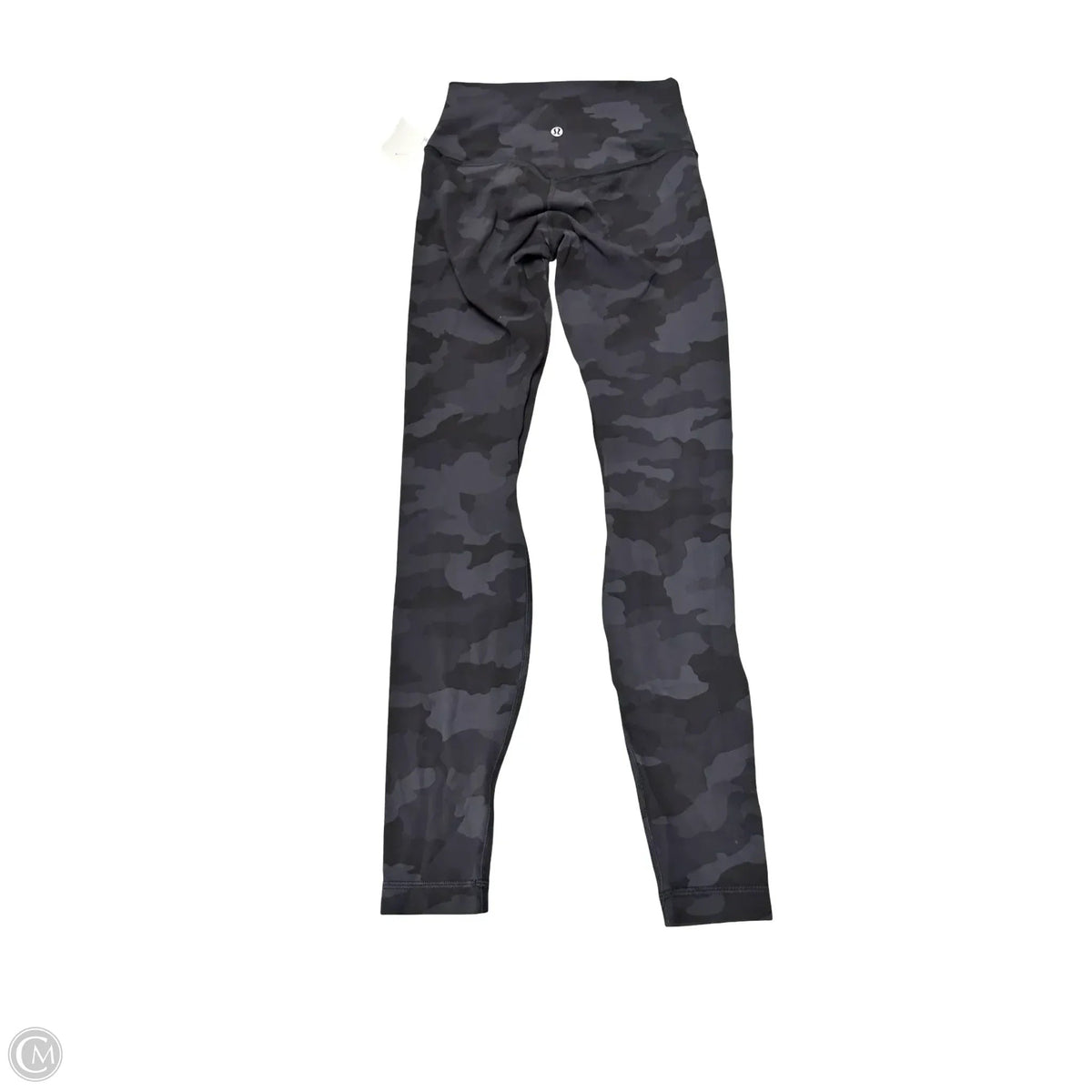 Athletic Leggings By Lululemon In Black & Grey, Size: 4