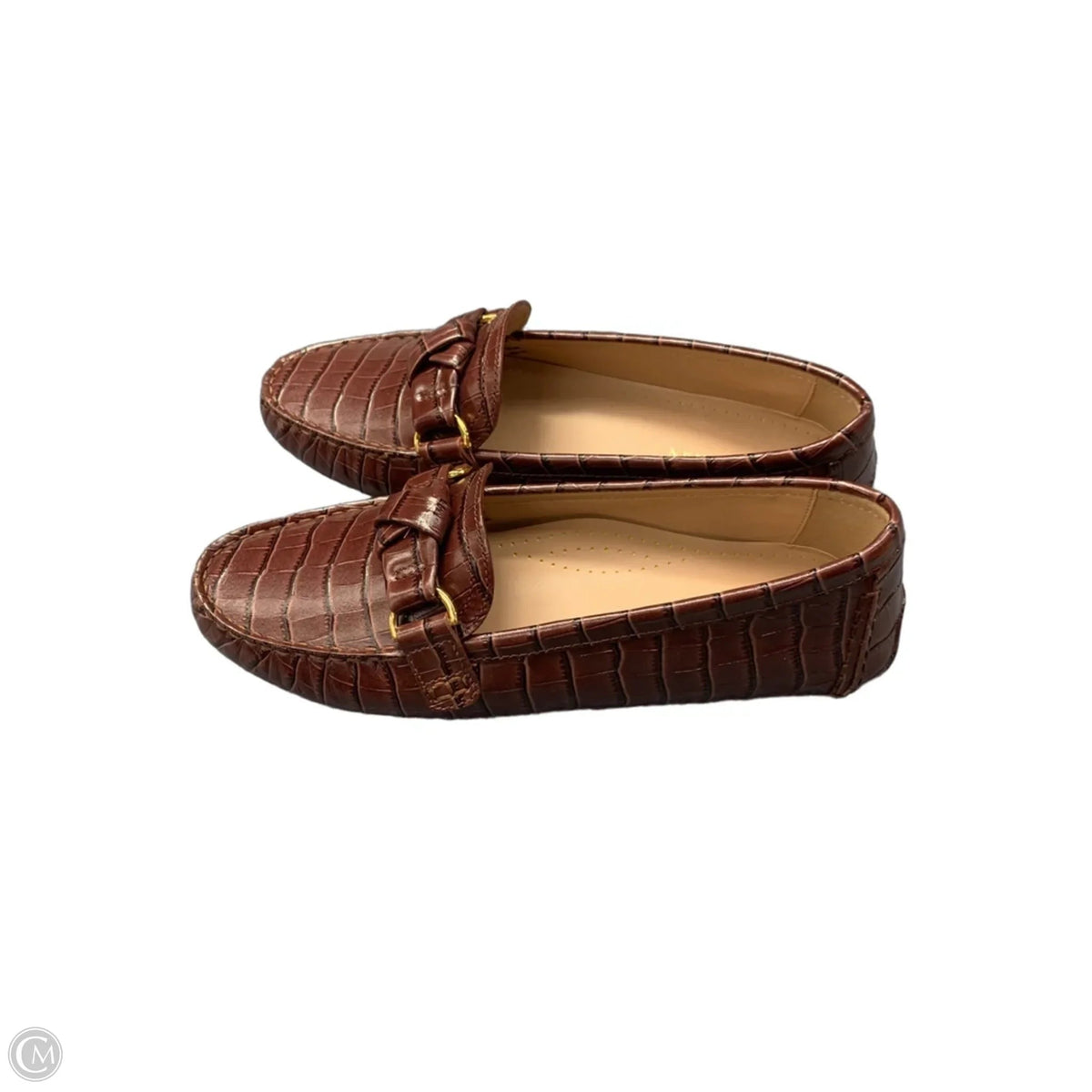 Shoes Flats By Cole-haan In Brown, Size: 7.5