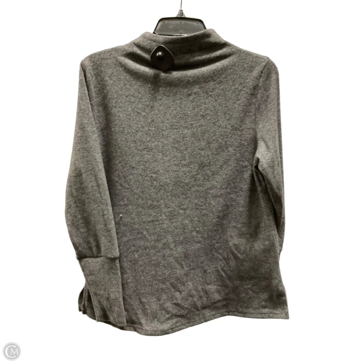 Top Long Sleeve By Shana In Grey, Size: Xs