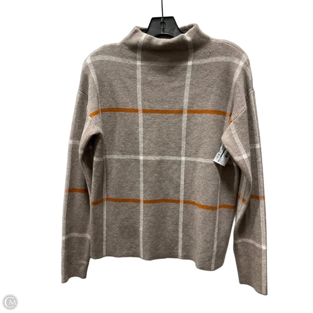 Sweater By Tahari In Plaid Pattern, Size: S