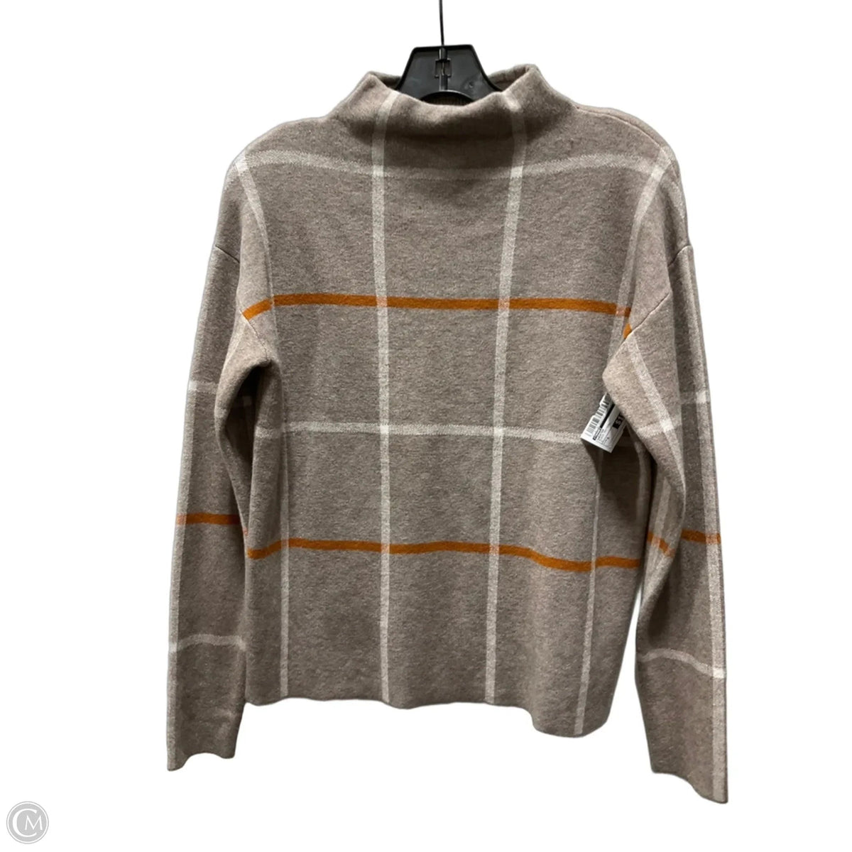 Sweater By Tahari In Plaid Pattern, Size: S