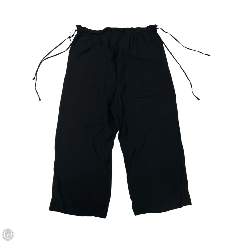 Pants Wide Leg By A New Day In Black, Size: L